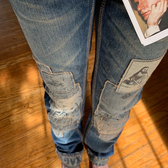 Warhol factory Levi's size 34"w 32"l ❤️ unisex - Picture 3 of 5